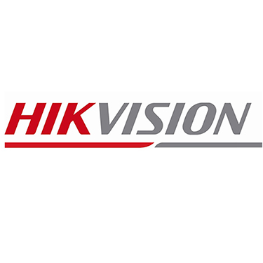 The Hikvision logo featuring the word “HIK” in bold red and “VISION” in gray with a sleek underline, representing the global leader in video surveillance and security technology.