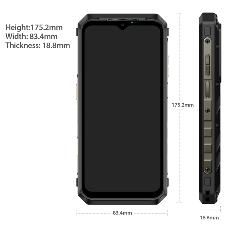 Ulefone Power Armor 19T – 5G Rugged Phone with Thermal Imaging, 12GB RAM + 256GB Storage - Image 3