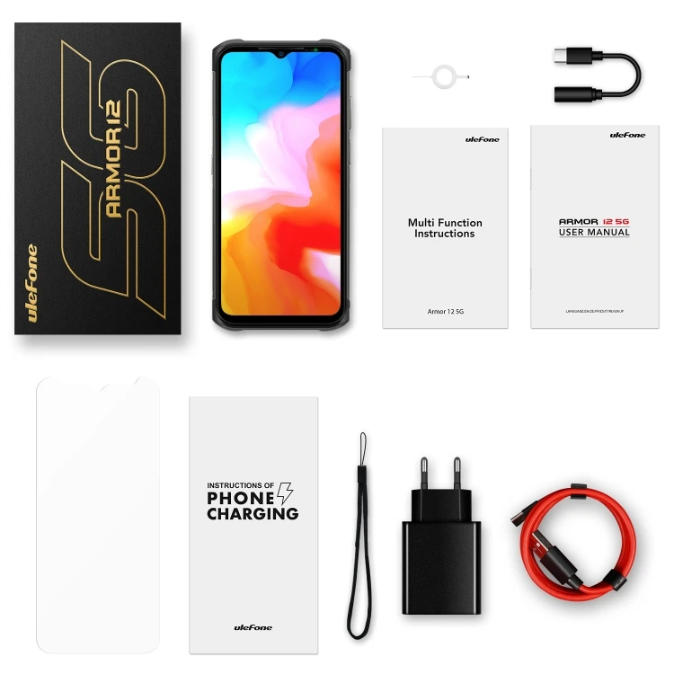 Ulefone Armor 12 5G – Rugged Waterproof Smartphone with 8GB RAM, 128GB Storage & Quad Cameras - Image 4