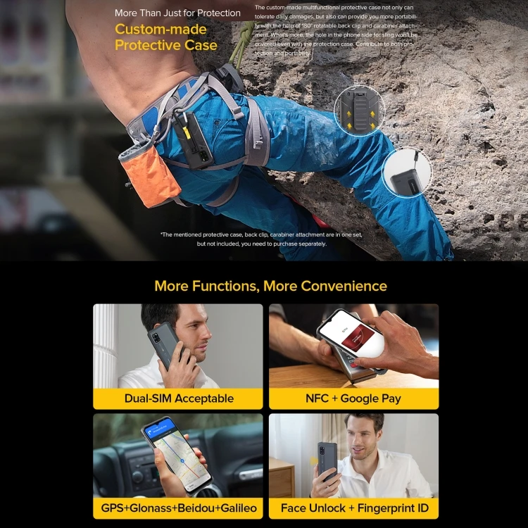 Ulefone Armor 12 5G – Rugged Waterproof Smartphone with 8GB RAM, 128GB Storage & Quad Cameras - Image 5