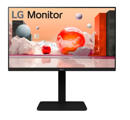 LG 24″ IPS FHD Frameless Monitor – Built-in Speakers, Wide Viewing Angles, and Sleek Design for Everyday Use
