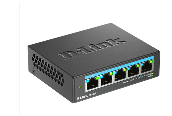 D-Link DMS-105 5-Port 2.5Gb Unmanaged Multi-Gig Switch – All 2.5G Ports, Fanless, Plug & Play - Image 7