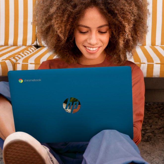HP Chromebook 14a – 14" FHD Laptop with Intel Core i3, 8GB RAM, 128GB SSD, ChromeOS - Image 6