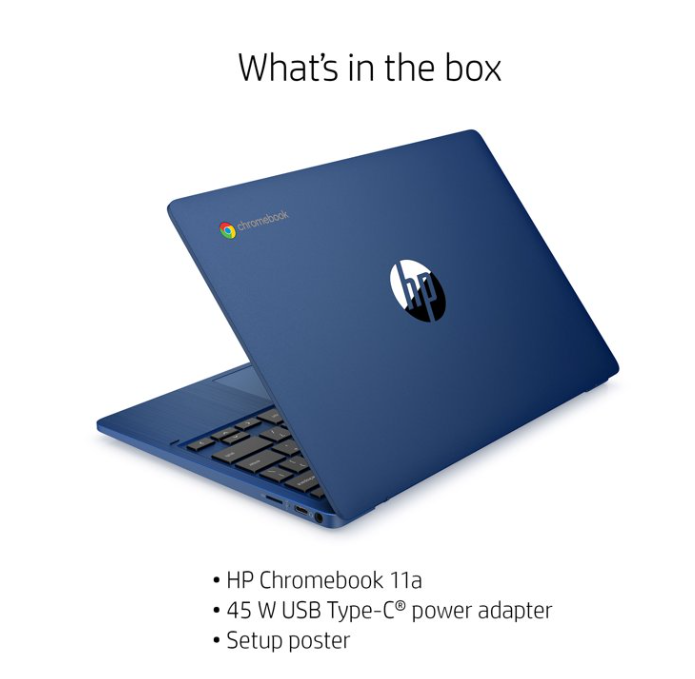 HP Chromebook 14a – 14" FHD Laptop with Intel Core i3, 8GB RAM, 128GB SSD, ChromeOS - Image 4