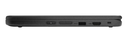 Lenovo 100e Chromebook Gen 4 - MediaTek - MT8186T - 8-Core - 2.05GHz - 11.6Inch - 1366 x 768 - LPDDR4X - 8GB RAM - 3600MHz - 64GB SSD - ARM Mali-G52 MC2 - Power Adapter - 65Watt - Intel AX201 11ax - IEEE 802.11 ax, Bluetooth 5.1 - Keyboard,Touchpad - Chrome OS - 1-year, Mail-in - 1-year, Mail-in - Image 12