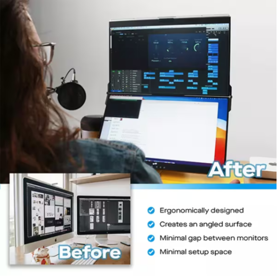 Mobile Pixels Geminos 24 inch FHD 60Hz IPS LED Monitor - Image 6