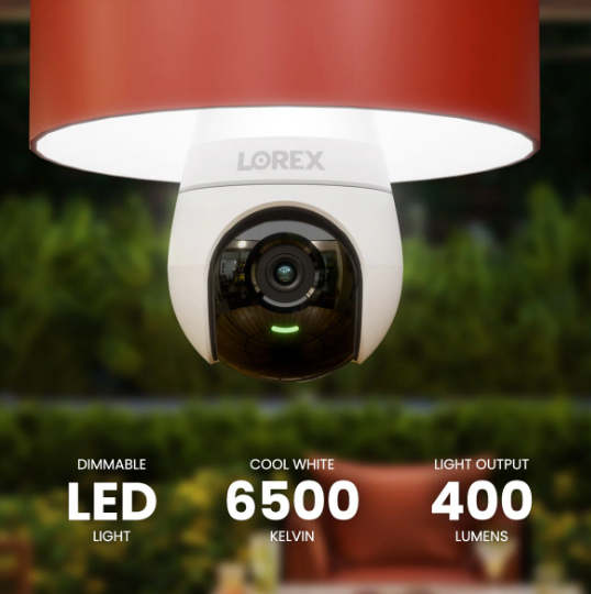 Lorex 2K Wireless Lightbulb Camera – Socket-Powered, Wi-Fi Connected, and Cloud-Enabled for Smart Surveillance - Image 6