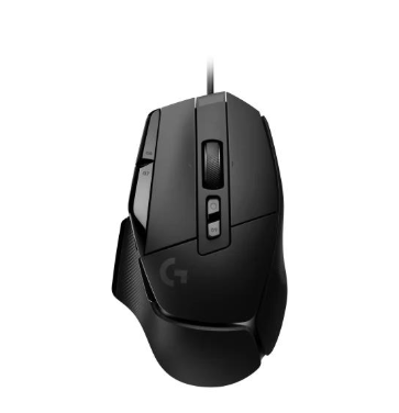 Logitech G502 X Black Wired Gaming Mouse – Precision Control with Hero 25K Sensor