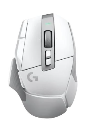 Logitech G502 X LIGHTSPEED Wireless White Gaming Mouse – Ultra-Fast Performance Meets Sleek Design