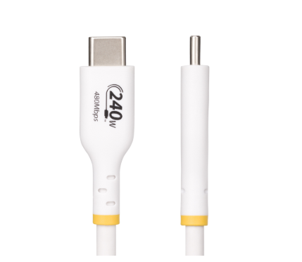 StarTech 13ft USB-C Charging Cable – 240W USB-IF Certified Power & Extended Reach Connectivity - Image 2