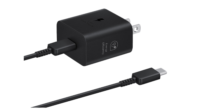 Samsung EP-T2510 25W USB-C Power Adapter – Compact Fast Charger for Galaxy and USB-C Devices