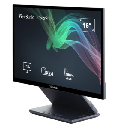 16-Inch Portable Monitor – 1920x1200 Resolution with 40W USB-C, Ergonomic Stand & Carrying Case - Image 3