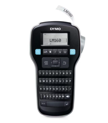 DYMO LabelManager 160 Portable Label Maker - Compact Thermal Printer for 1/4", 3/8", and 1/2" Labels