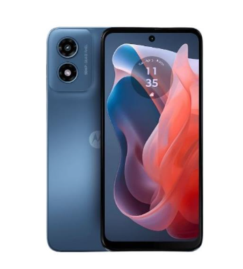 Motorola G Play (2024) – 64GB Storage, 4GB RAM, Sapphire Blue Smartphone