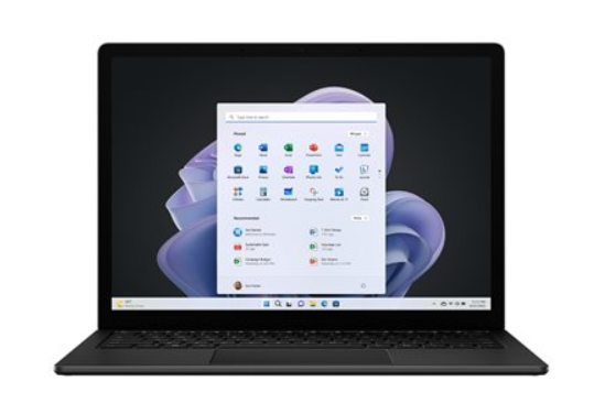 Renewed Microsoft Surface Laptop 5 – 13" i5, 8GB RAM, 512GB SSD – Matte Black