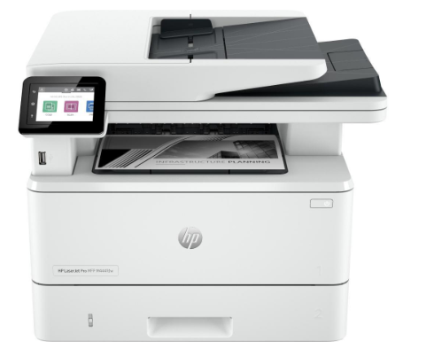 HP LaserJet Pro 42ppm Mono MFP 4101fdw – Manufacturer Renewed, Duplex, Copy, Scan, Fax, WiFi