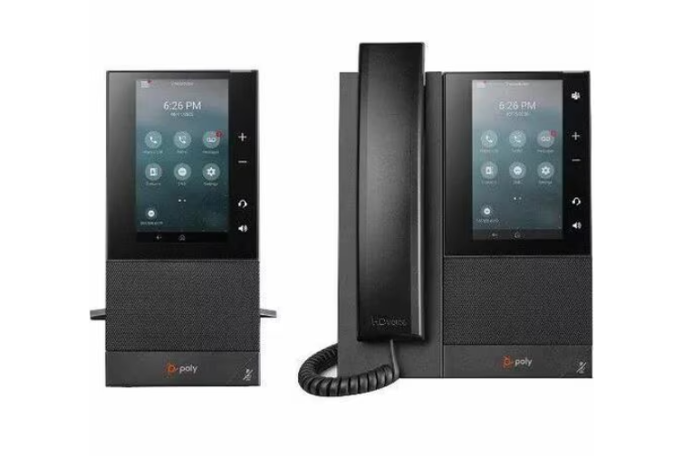 Poly CCX 505 IP Phone – Corded/Cordless Business VoIP Phone with Wi-Fi, Bluetooth & 5" LCD Display Ask ChatGPT