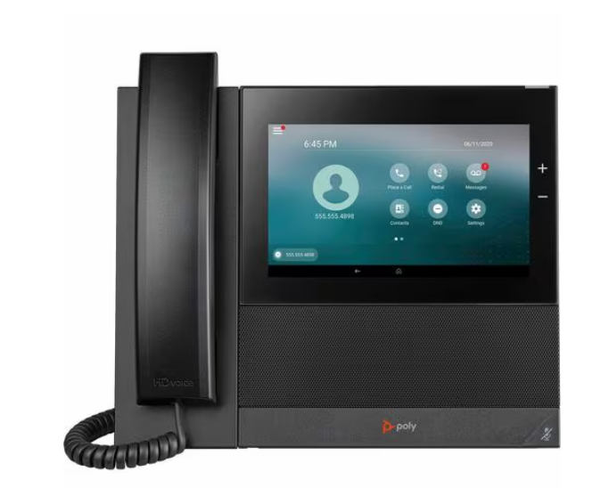 Poly CCX 600 Business Media Phone – Open SIP, PoE-Enabled, High-Performance Touchscreen VoIP Solution