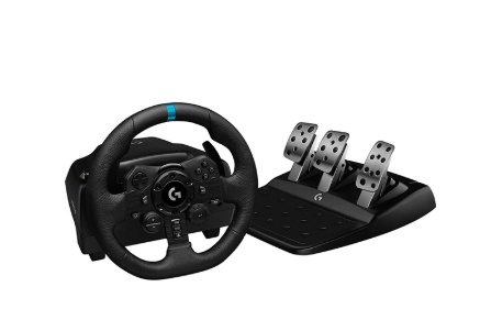 Logitech G923 Racing Wheel & Pedals – Ultimate Driving Experience for PS5, PS4 & PC