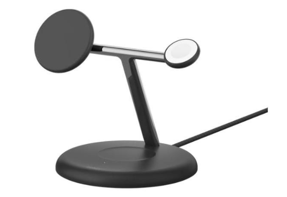Belkin Qi2 Wireless Charging Stand with Magnetic Alignment & 15W AC Power Adapter - Image 4