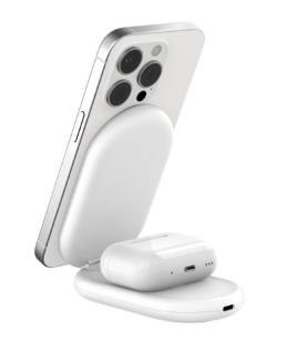 Belkin 2-in-1 Magnetic Foldable Wireless Charger with Qi2 15W – MagSafe & Fast Charging - Image 2